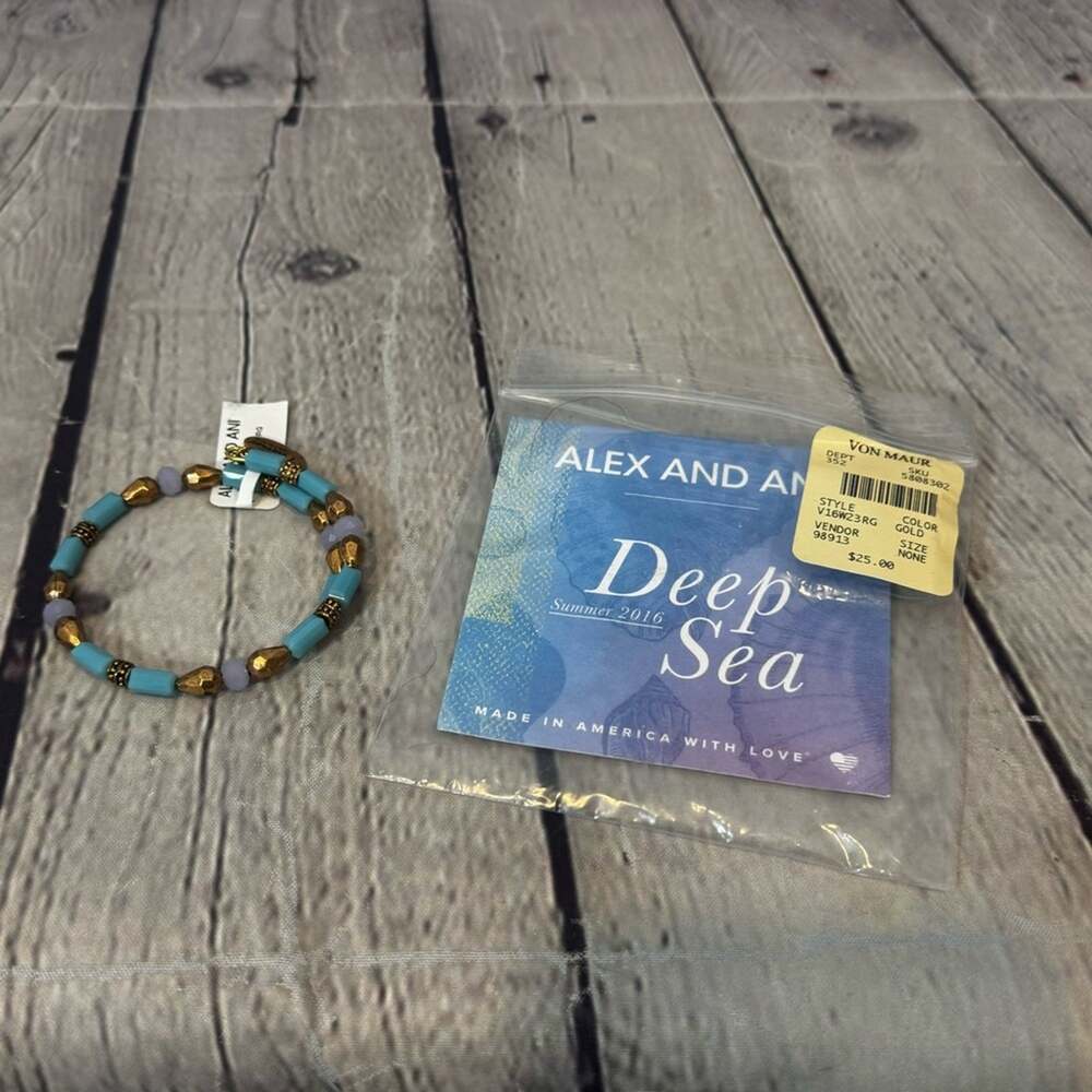 Alex and Ani Deep Sea Wrap Bracelet